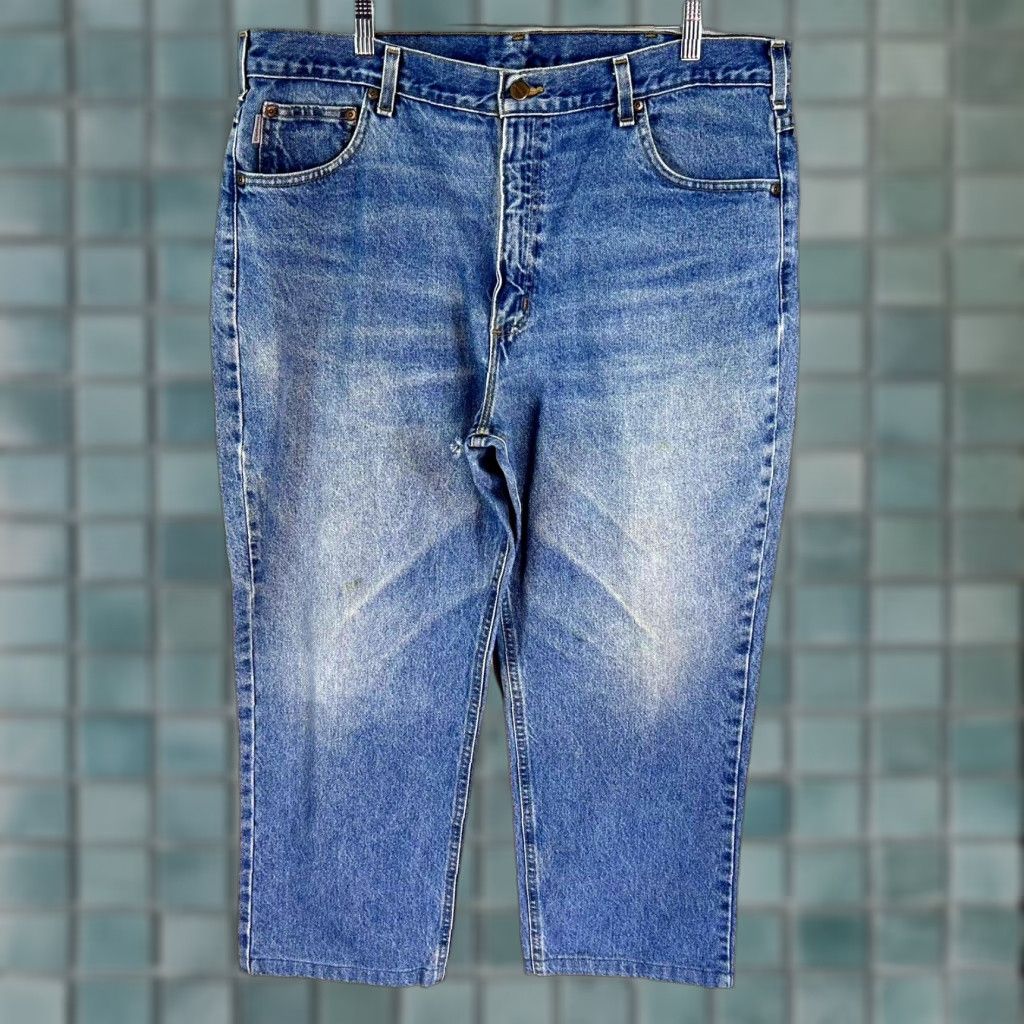 Carhartt Carhartt Jeans 40 x 30 Mens Blue Straight Leg Traditional Fit Size US 40 / EU 56 - 1 Thumbnail