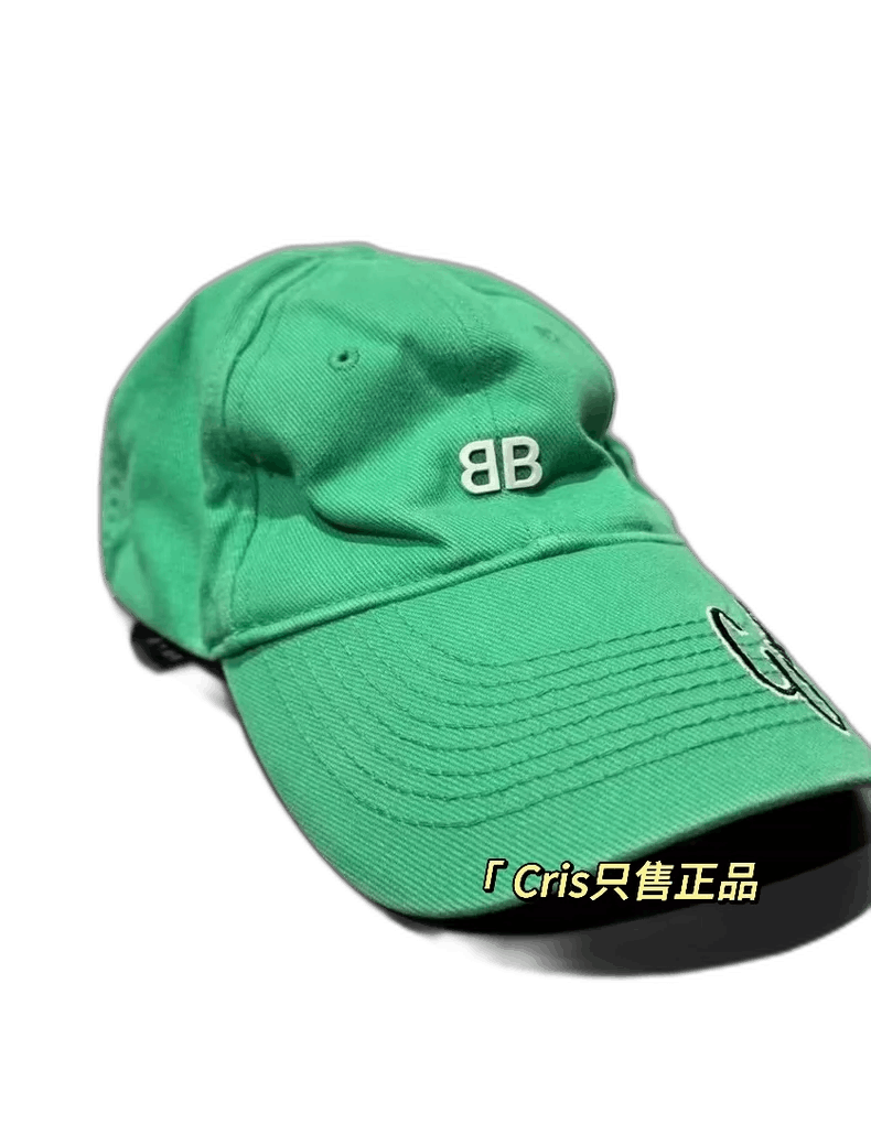 Balenciaga Balenciaga BB Embroidered Cap Hat Size ONE SIZE - 1 Thumbnail