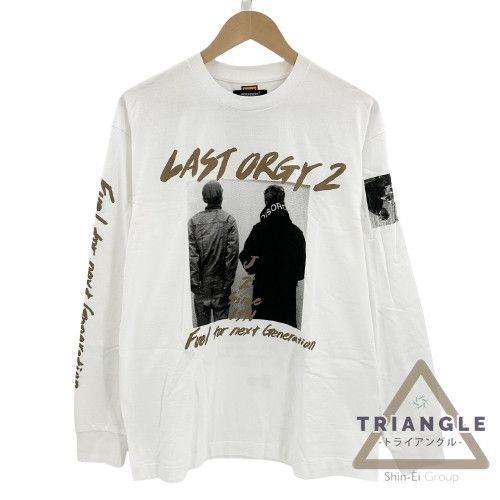 T-Shirts LAST ORGY 2 Long Sleeve Pullover Crewneck White