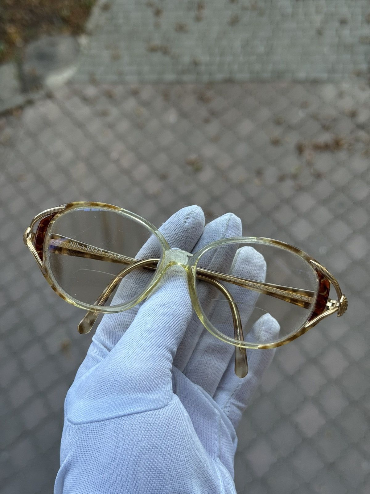Nina Ricci Nina Ricci retro glasses NR 2432 for vision luxury Size ONE SIZE - 1 Thumbnail