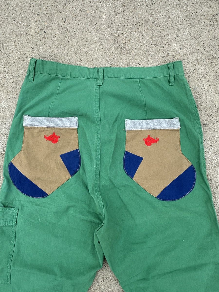 Issey Miyake Green Ne-Net X Issey Miyake Mitten Pants Size US 31 - 3 Thumbnail