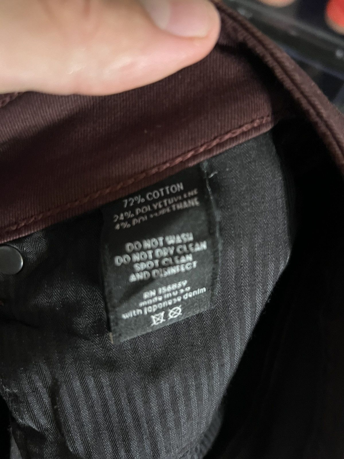 MONFRERE Monfere waxed denim Size US 34 / EU 50 - 8 Thumbnail
