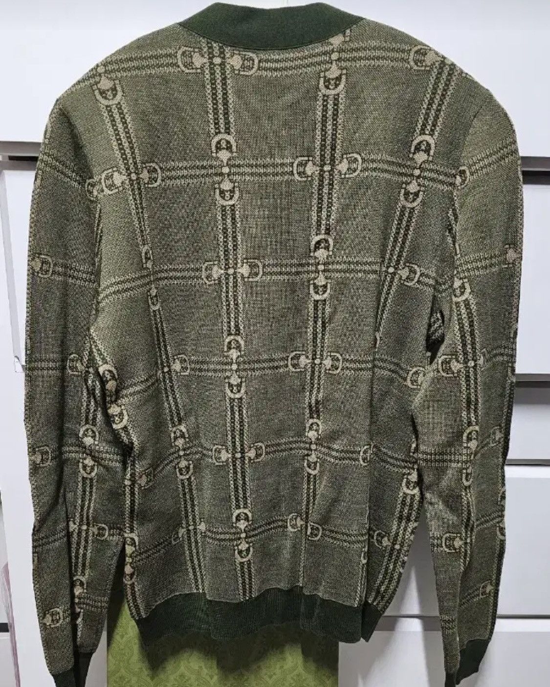 Gucci Gucci Horsebit Jacquard Knit Cardigan Size US M / EU 48-50 / 2 - 3 Thumbnail