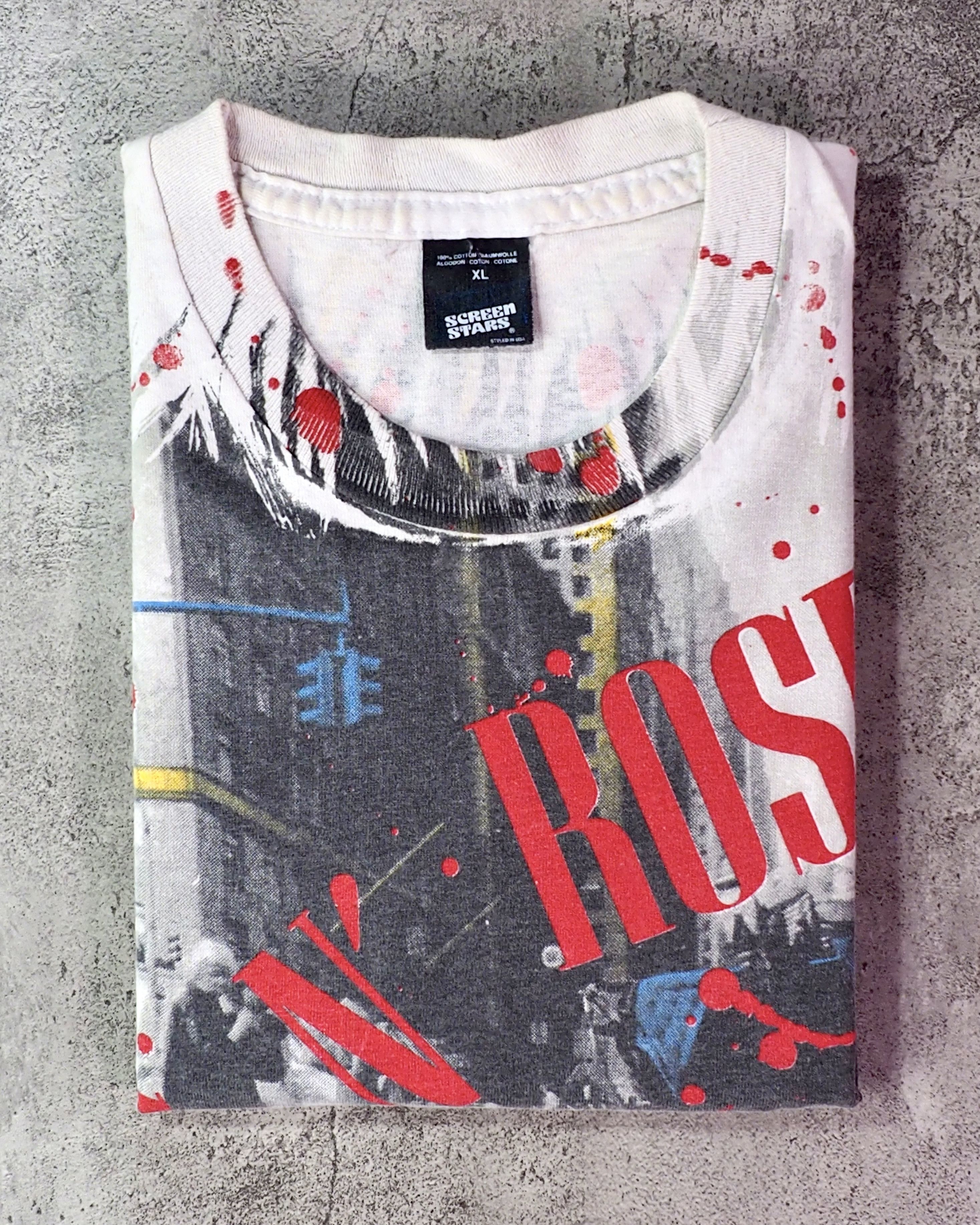 Vintage Vintage 1992 Guns N’ Roses Dead Horse AOP Shirt XL Size US XL / EU 56 / 4 - 7 Thumbnail