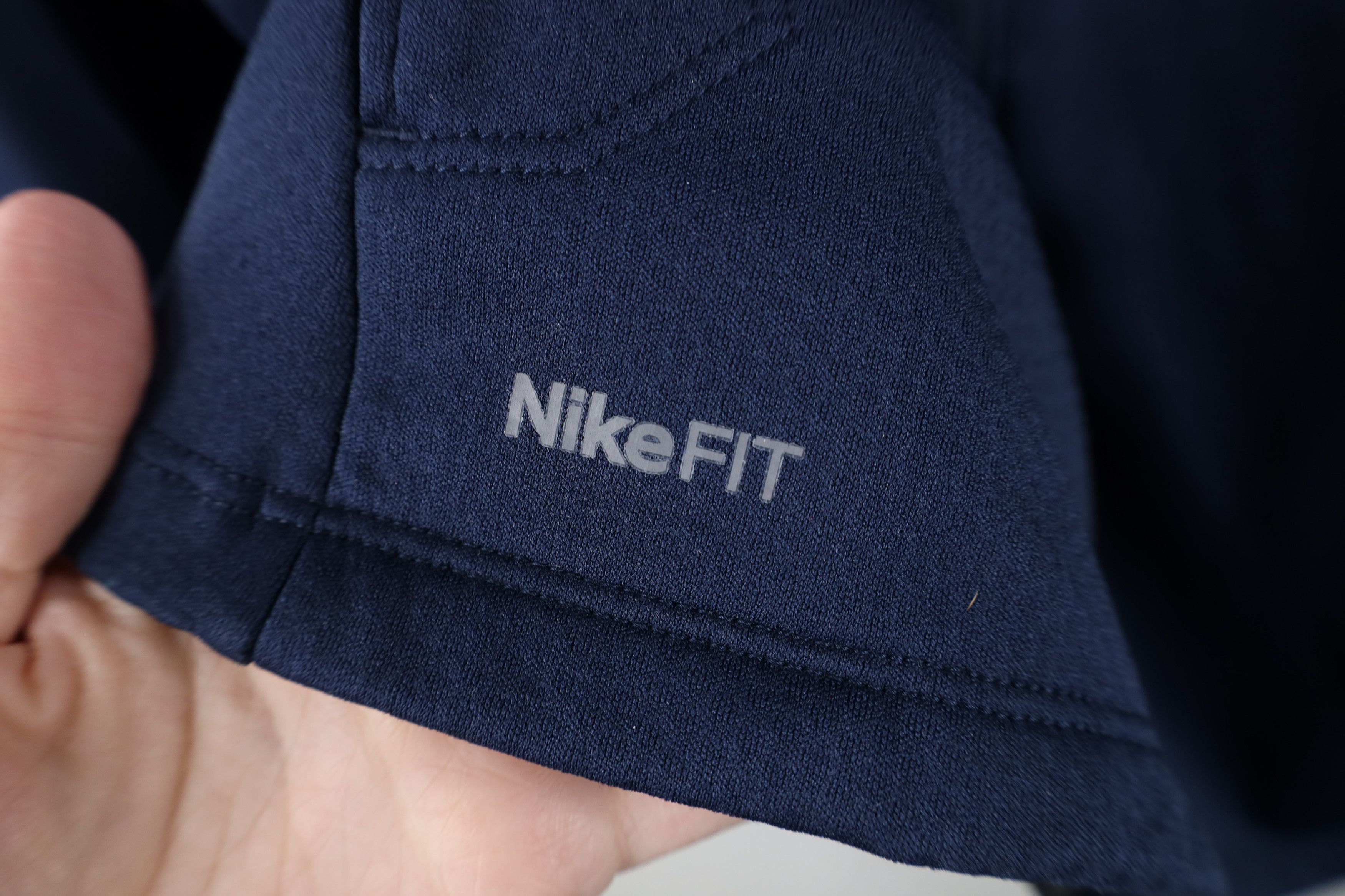 Nike Vintage Nike Mini Swoosh Thermal Knit Full Zip Jacket Blue Size US XL / EU 56 / 4 - 5 Thumbnail