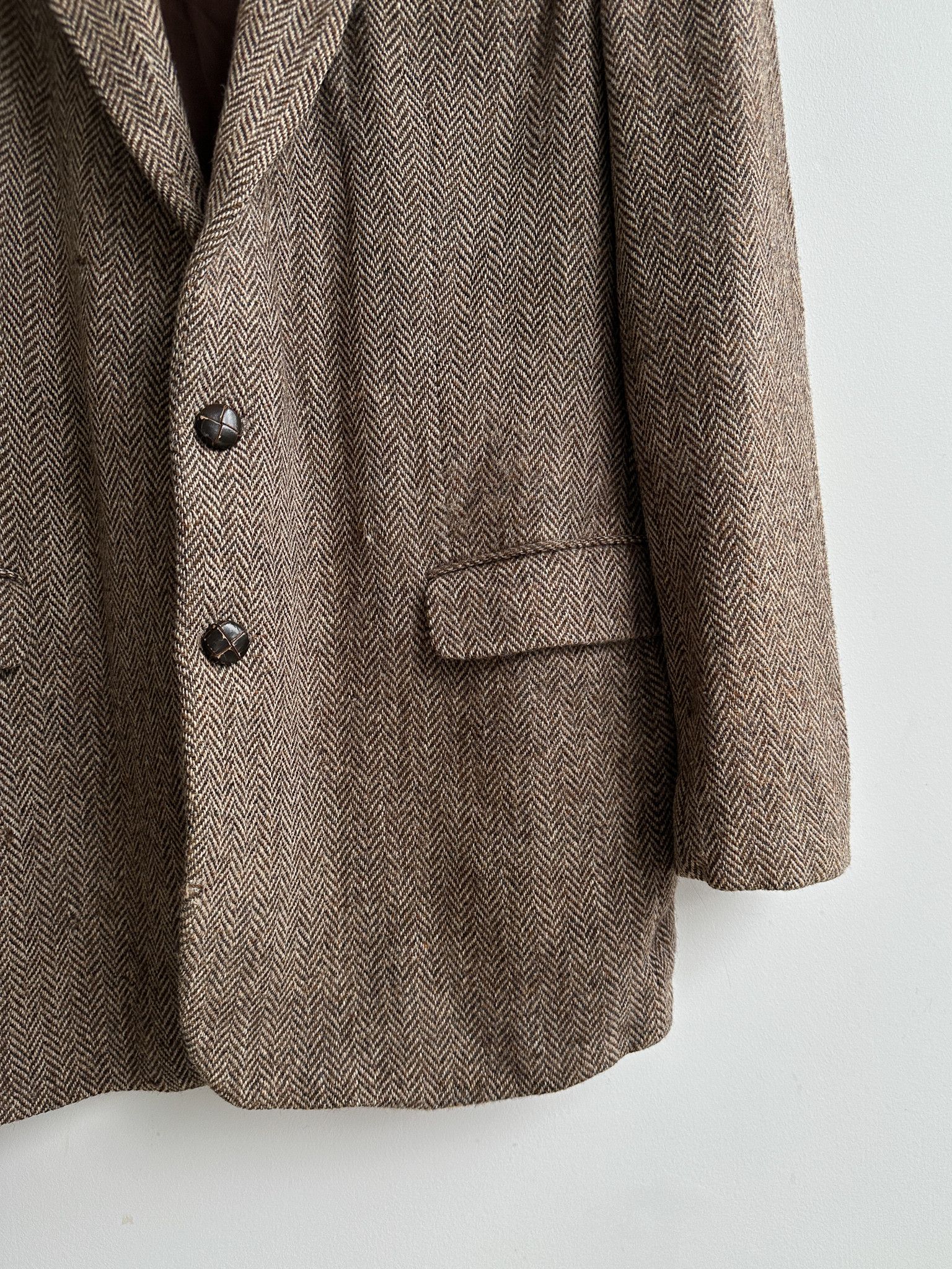Harris Tweed Vintage Harris Tweed Blazer Size 46R - 6 Thumbnail
