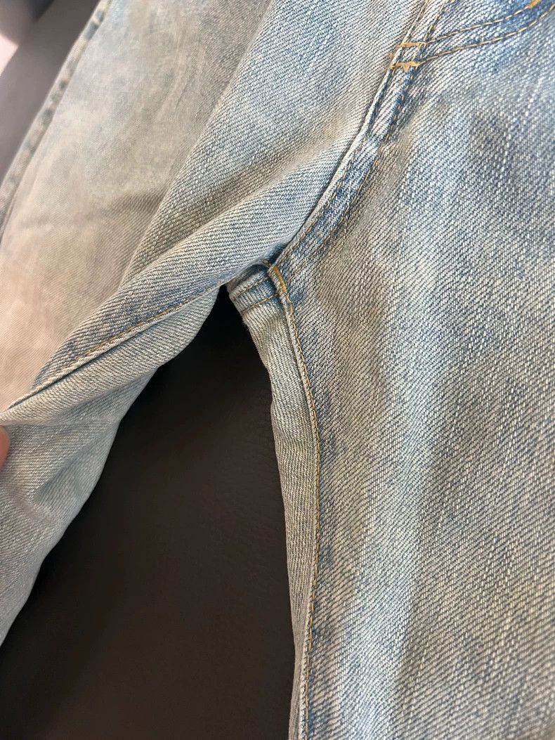 Hedi Slimane Saint Laurent Vintage Washed Slim Jeans Size US 30 / EU 46 - 4 Thumbnail