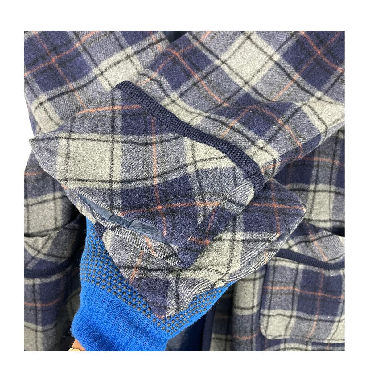 Japanese Brand × Pierre Balmain × Vintage 💥VTG PIERRE BALMAIN TARTAN NOVA CHECK ROBE Size US M / EU 48-50 / 2 - 7 Thumbnail