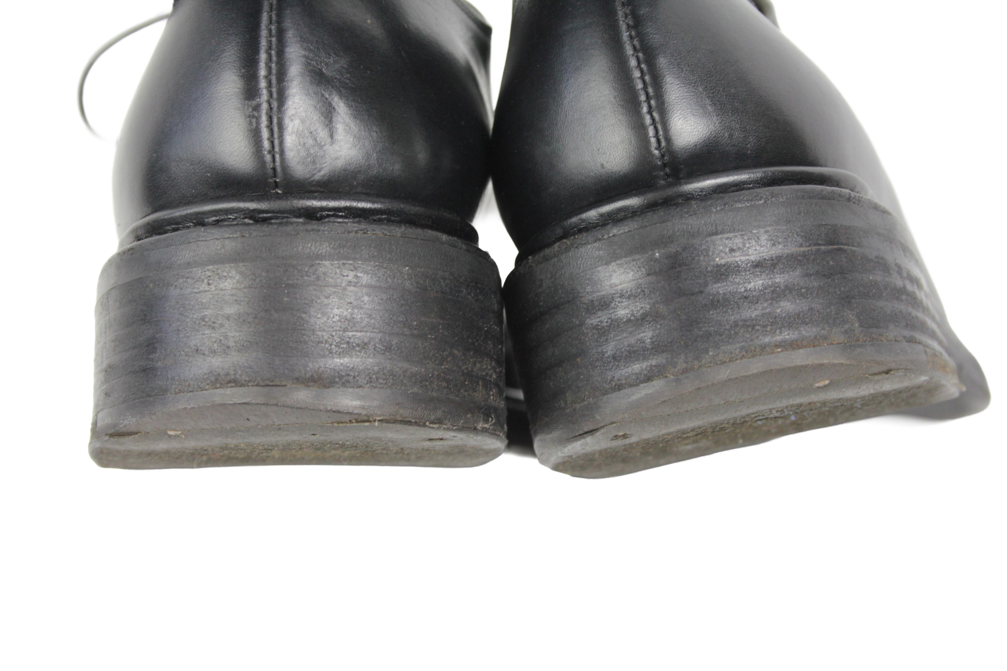 Paraboot 00S Avignon Split Toe Leather Derby Vintage France Size US 11 / EU 44 - 12 Thumbnail