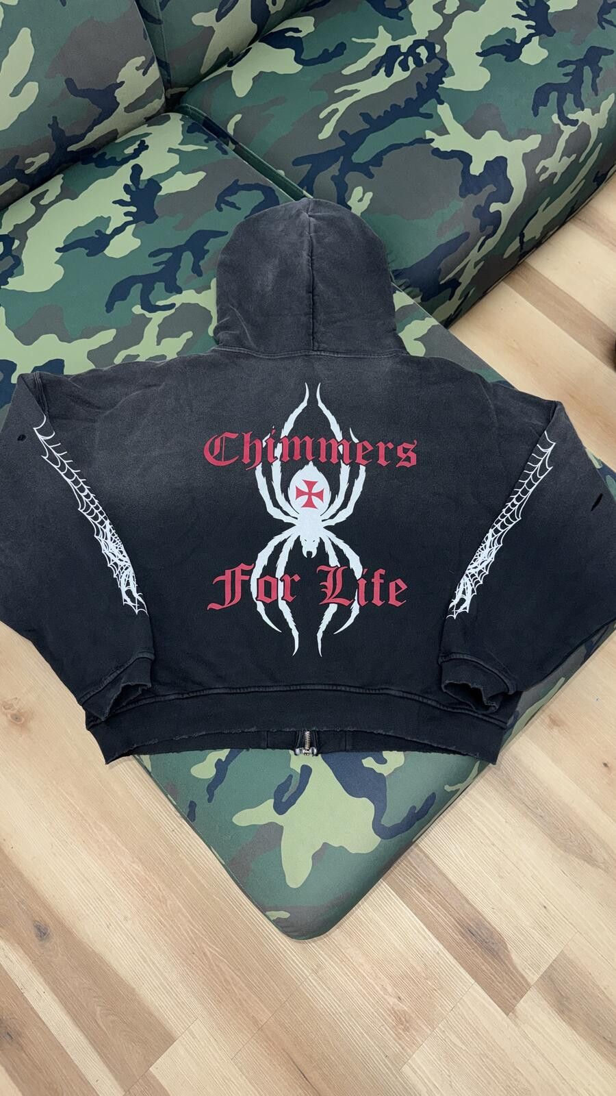 HMDD HMDD Black Widow Zip Size US XL / EU 56 / 4 - 3 Thumbnail
