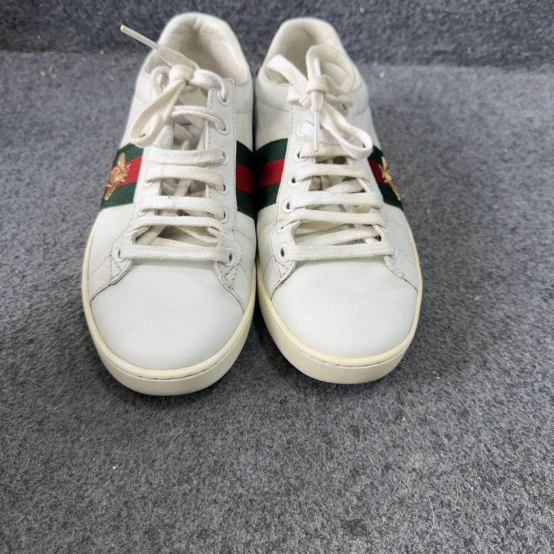 Gucci Gucci Ace Embroidered Fashion Sneakers - Size US 5 / IT 35 - 8 Thumbnail