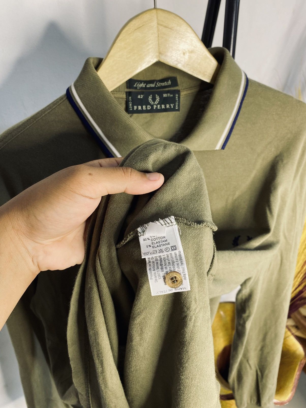Fred Perry longsleeve polo fredperry Size US M / EU 48-50 / 2 - 3 Thumbnail