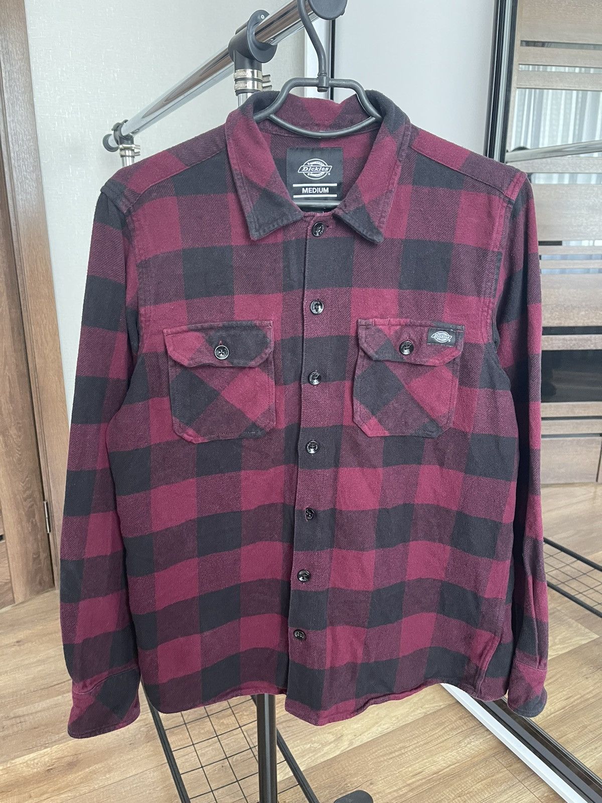 Other Dickies Flannel Checked Shirt Button Up Vintage Size US M / EU 48-50 / 2 - 3 Thumbnail