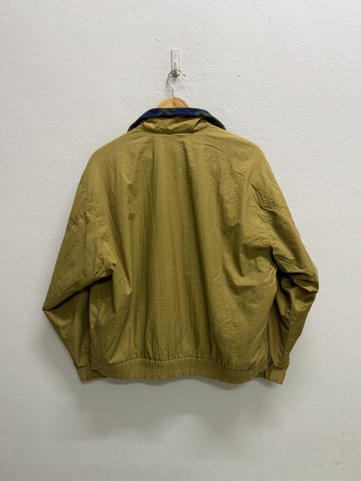 Beverly Hills Polo Club Vintage BHPC mustard yellow patterned fleece lining jacket Size US M / EU 48-50 / 2 - 23 Thumbnail