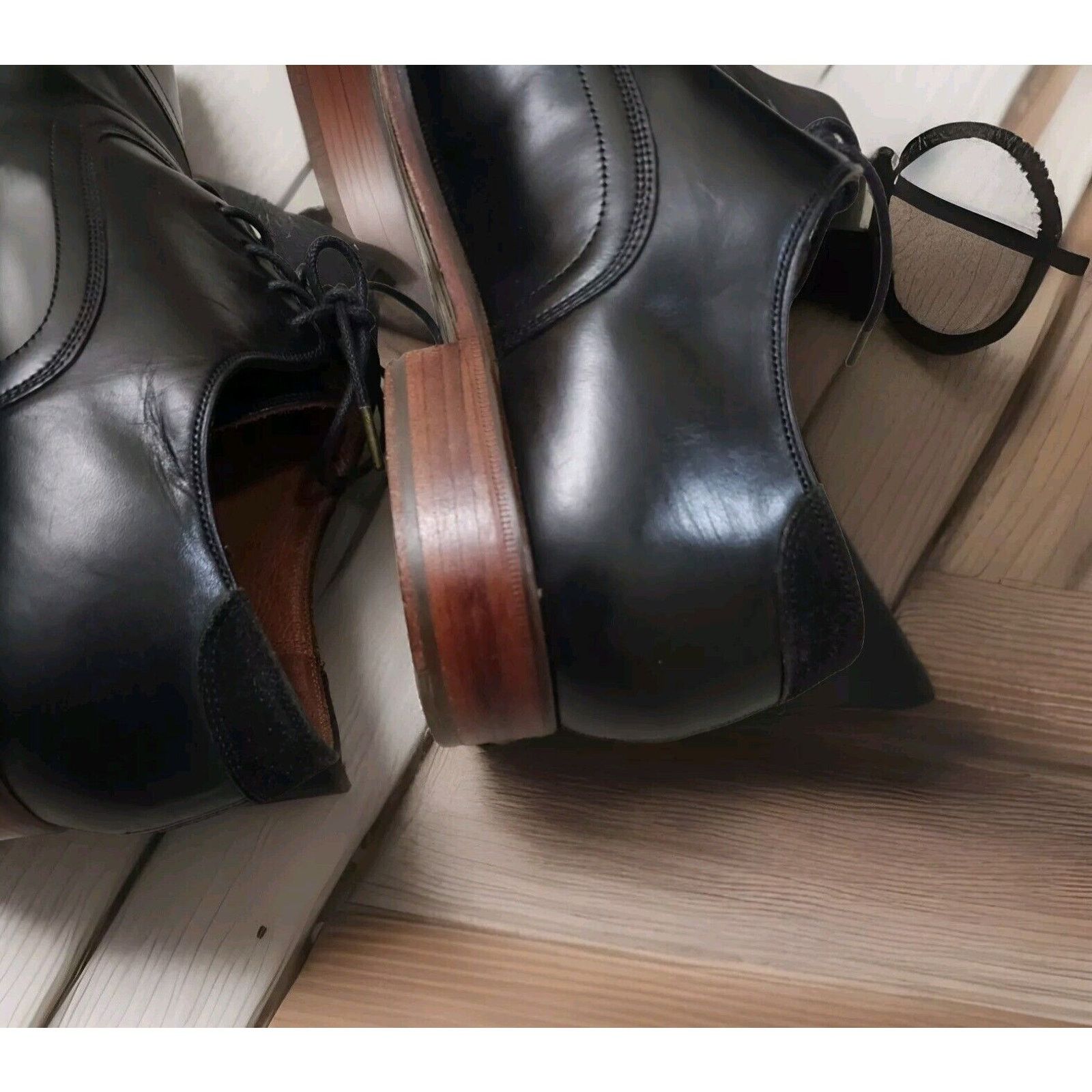 Florsheim Florsheim Duckie Brown Leather Oxford Black Shoe's Size 8D Size US 8 / EU 41 - 9 Thumbnail