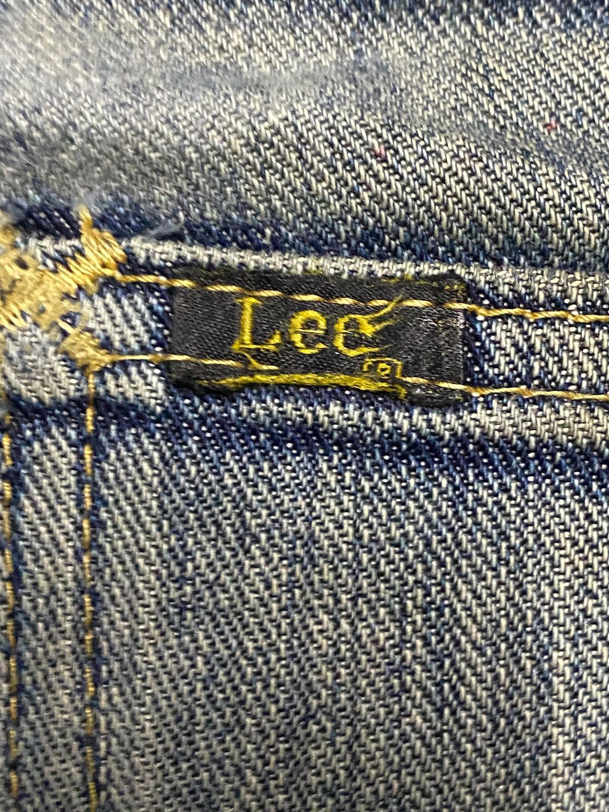 PPFM Vintage Lee Exclusive For RFAMS Faded Wash Loose Jeans Size US 35 - 11 Thumbnail