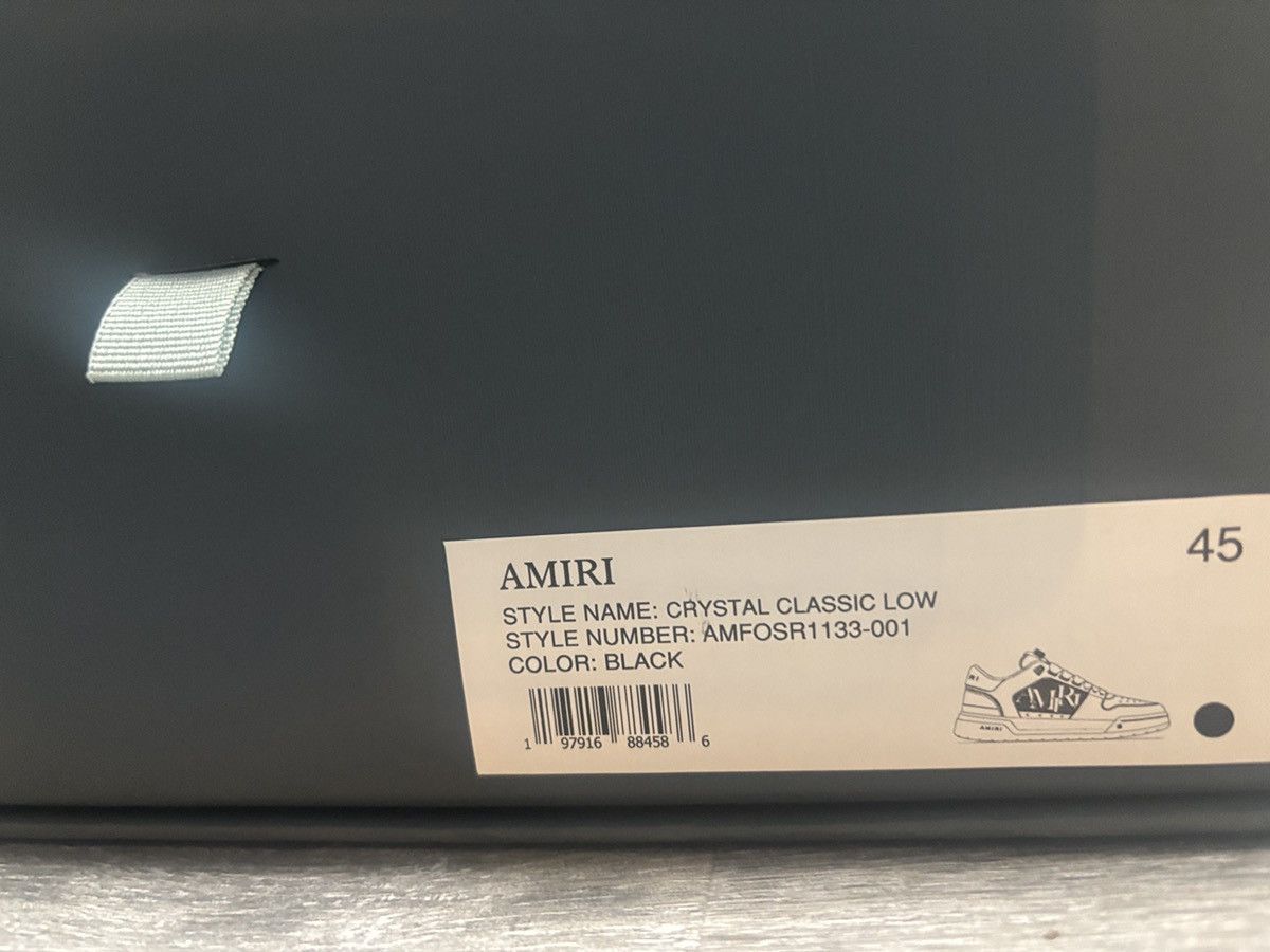 Amiri Amiri Crystal Classic Low Size US 12 / EU 45 - 9 Thumbnail
