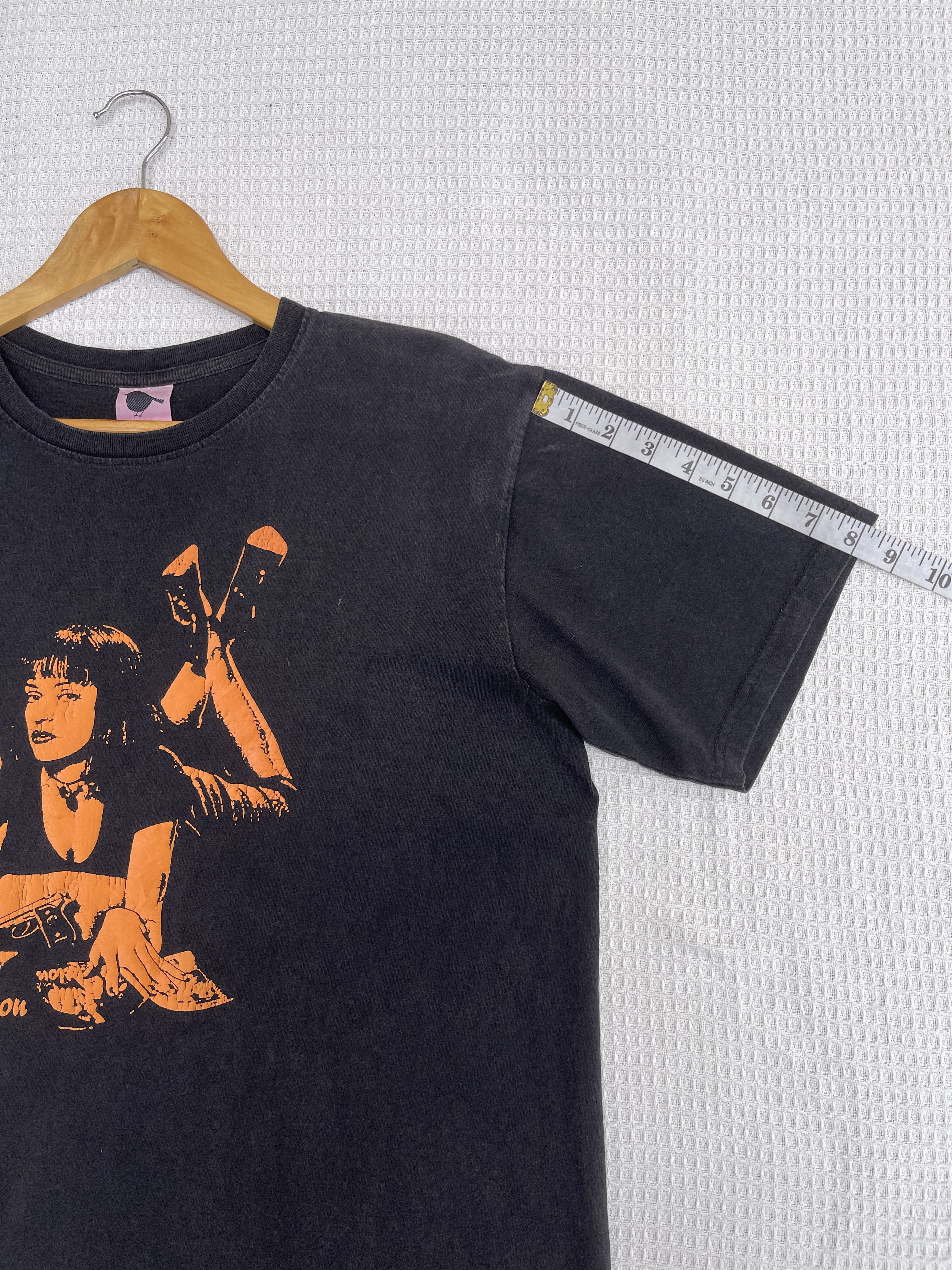 Vintage Last Drop🔥Rare🔥Vintage Pulp Fiction Sun Faded T-Shirt Size US M / EU 48-50 / 2 - 9 Thumbnail