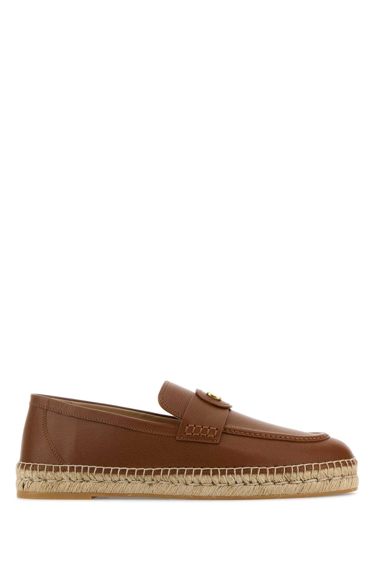 サンダル VALENTINO GARAVANI Caramel Leather Vlogo Espadrilles Valentino Garavani Caramel Leather Vlogo Espadrilles | Grailed