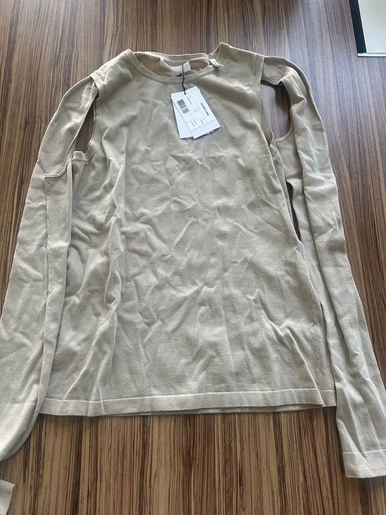 Helmut Lang HELMUT LANG Lady's cut t-shirt Size S / US 4 / IT 40 - 2 Thumbnail