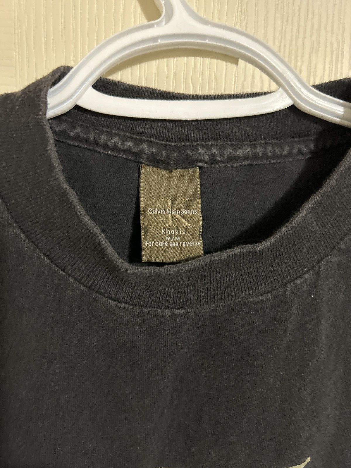 Calvin Klein × Vintage Vintage Calvin Klein khakis t shirt Size US M / EU 48-50 / 2 - 2 Thumbnail