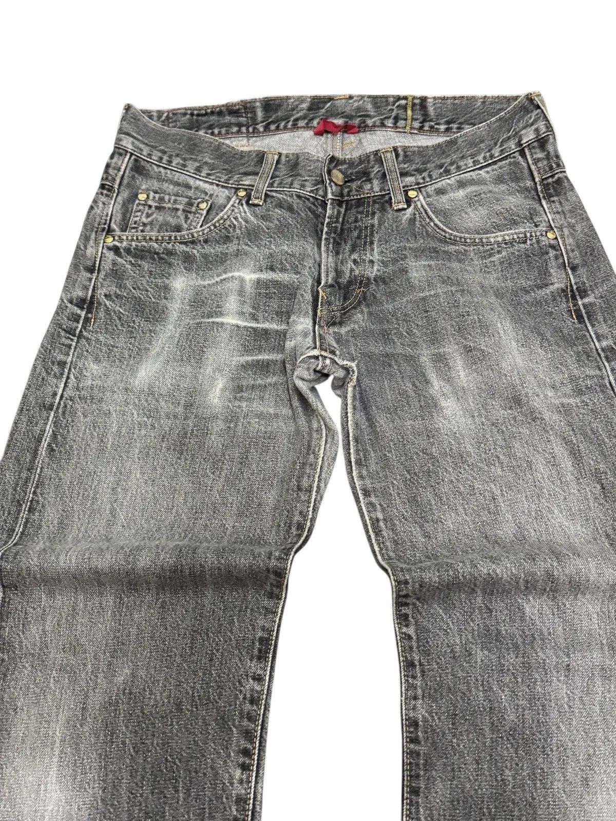 Edwin Distress Edwin 503 Rusty W Stitch Stone Wash Japanese Denim Size US 32 / EU 48 - 3 Thumbnail