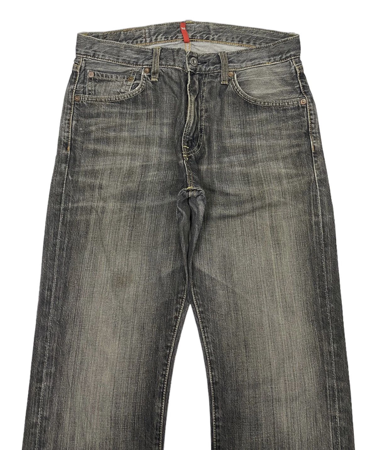 Kapital VINTAGE UNIQLO S002 JAPAN DISTRESSED DENIM UNDERCOVER STYLE Size US 30 / EU 46 - 3 Thumbnail