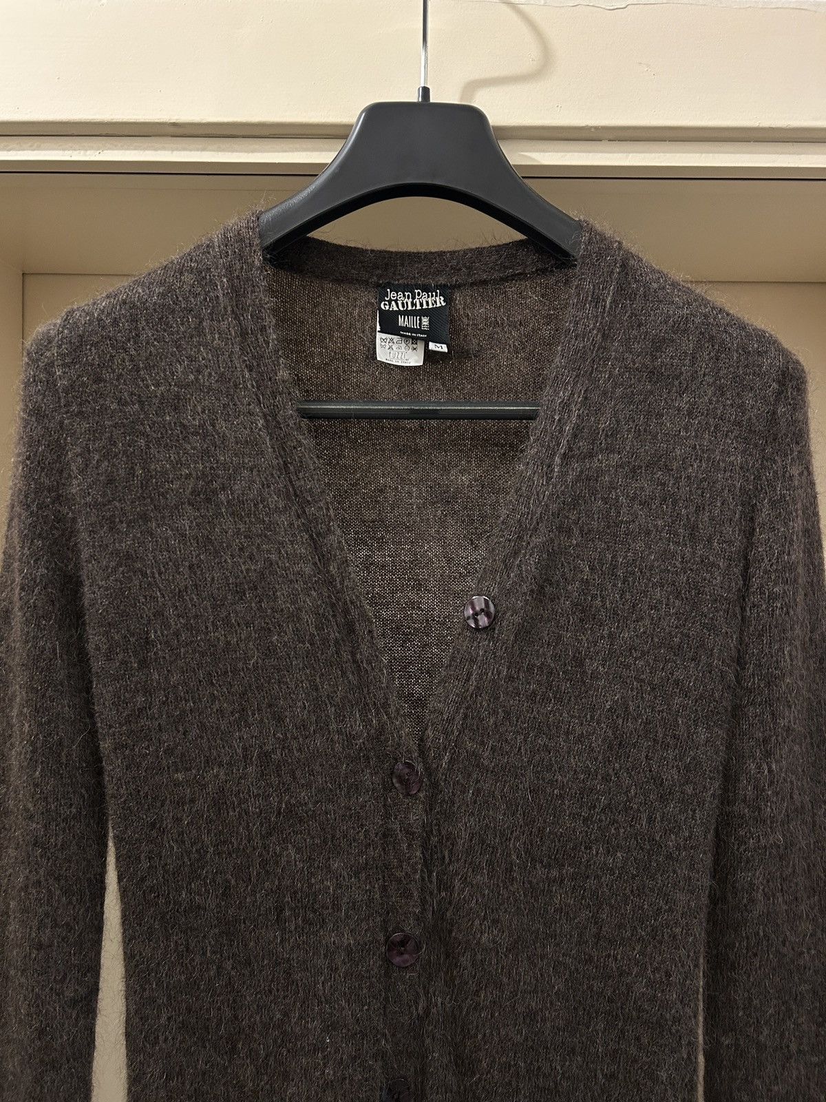 Jean Paul Gaultier Jean Paul Gaultier Maille mohair cardigan Size M / US 6-8 / IT 42-44 - 5 Thumbnail