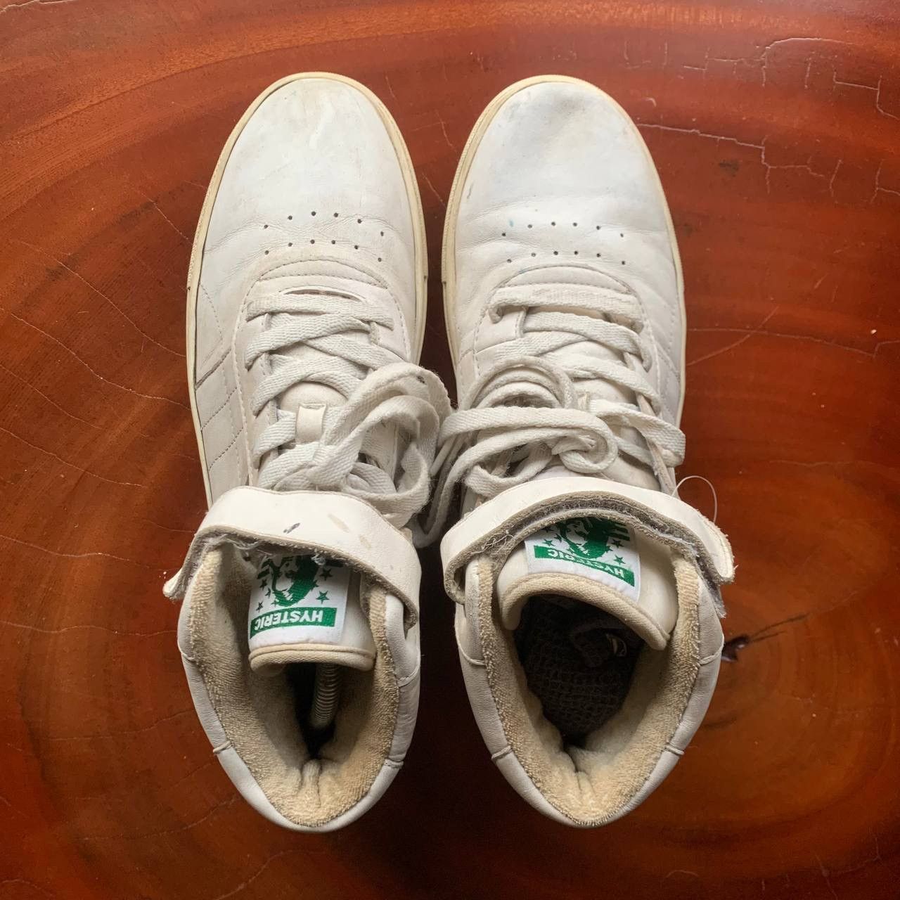 Hysteric Glamour Hysteric Glamour High Cut White Sneakers Size US 9 / EU 42 - 3 Thumbnail