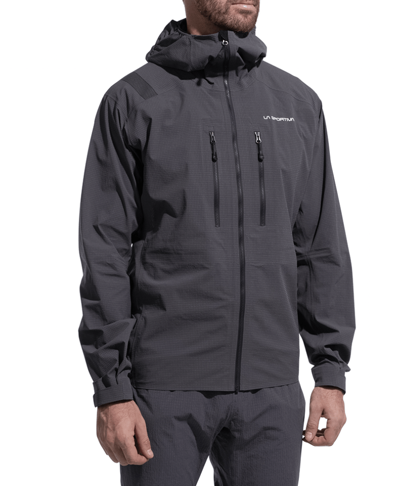 La Sportiva LA SPORTIVA HELIXIR SHELL JKT M in Onyx Chalk Size US XL / EU 56 / 4 - 1 Thumbnail