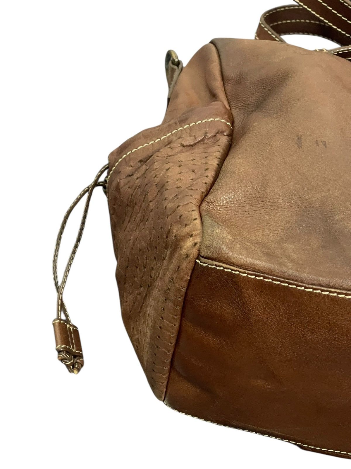 Genuine Leather Full Leather Max & Co Tote Hand Bag 2🟩2 Size ONE SIZE - 13 Thumbnail