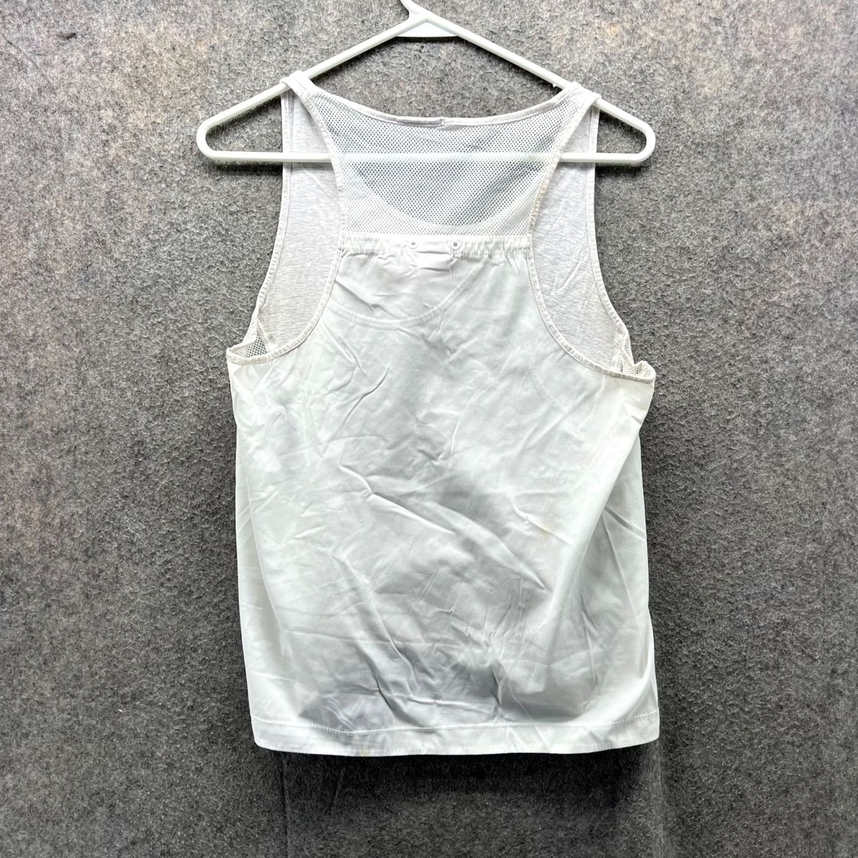 Nike VINTAGE Nike Shirt Womens Medium Blue Bonded Sportswear Athletic Tank Top 726023 051 Nike Dri-FIT Tank Top Women Medium Blue Sleeveless Stripe? Size M / US 6-8 / IT 42-44 - 2 Thumbnail