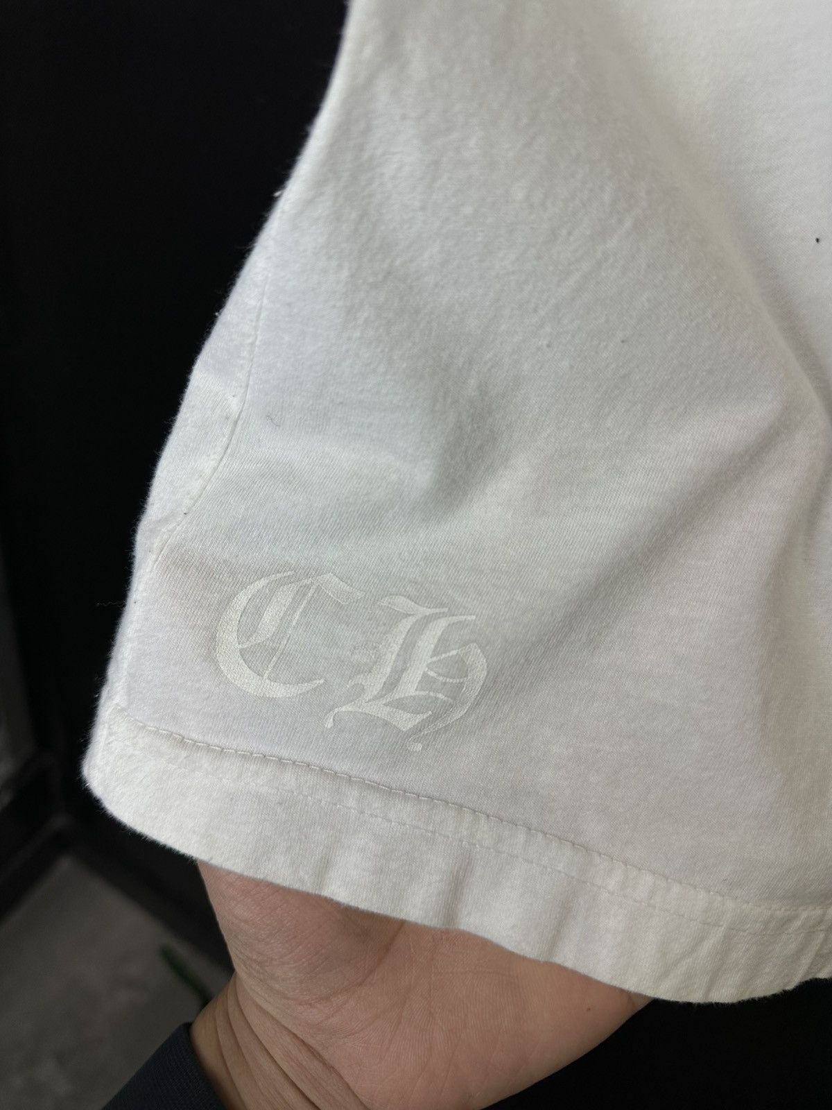 Chrome Hearts Chrome Hearts Neck Script Pocket Tee Size US M / EU 48-50 / 2 - 4 Thumbnail