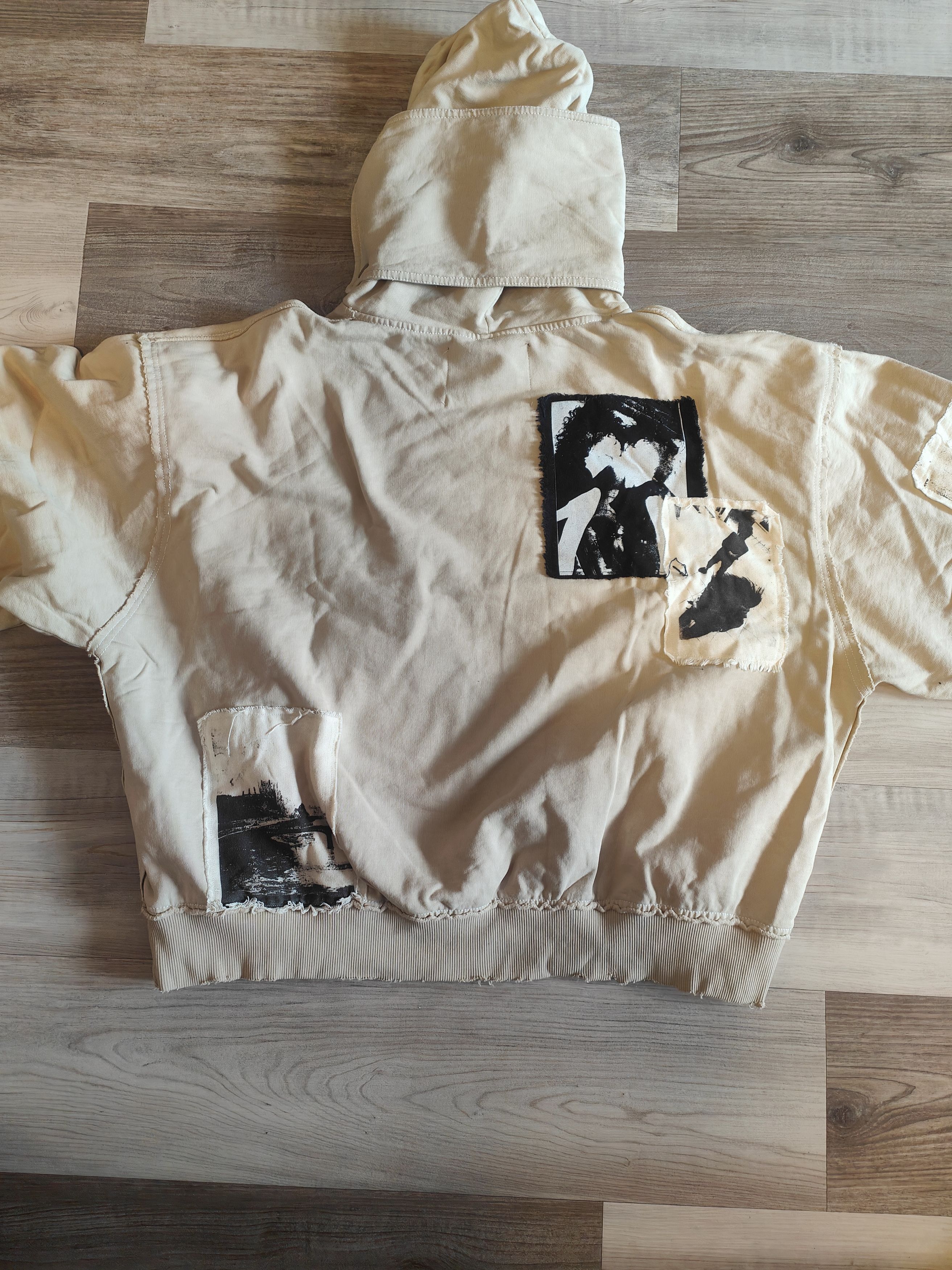 SHINE LUXURY Shine luxury Guantanamo Distressed hoodie Size US XXL / EU 58 / 5 - 4 Thumbnail