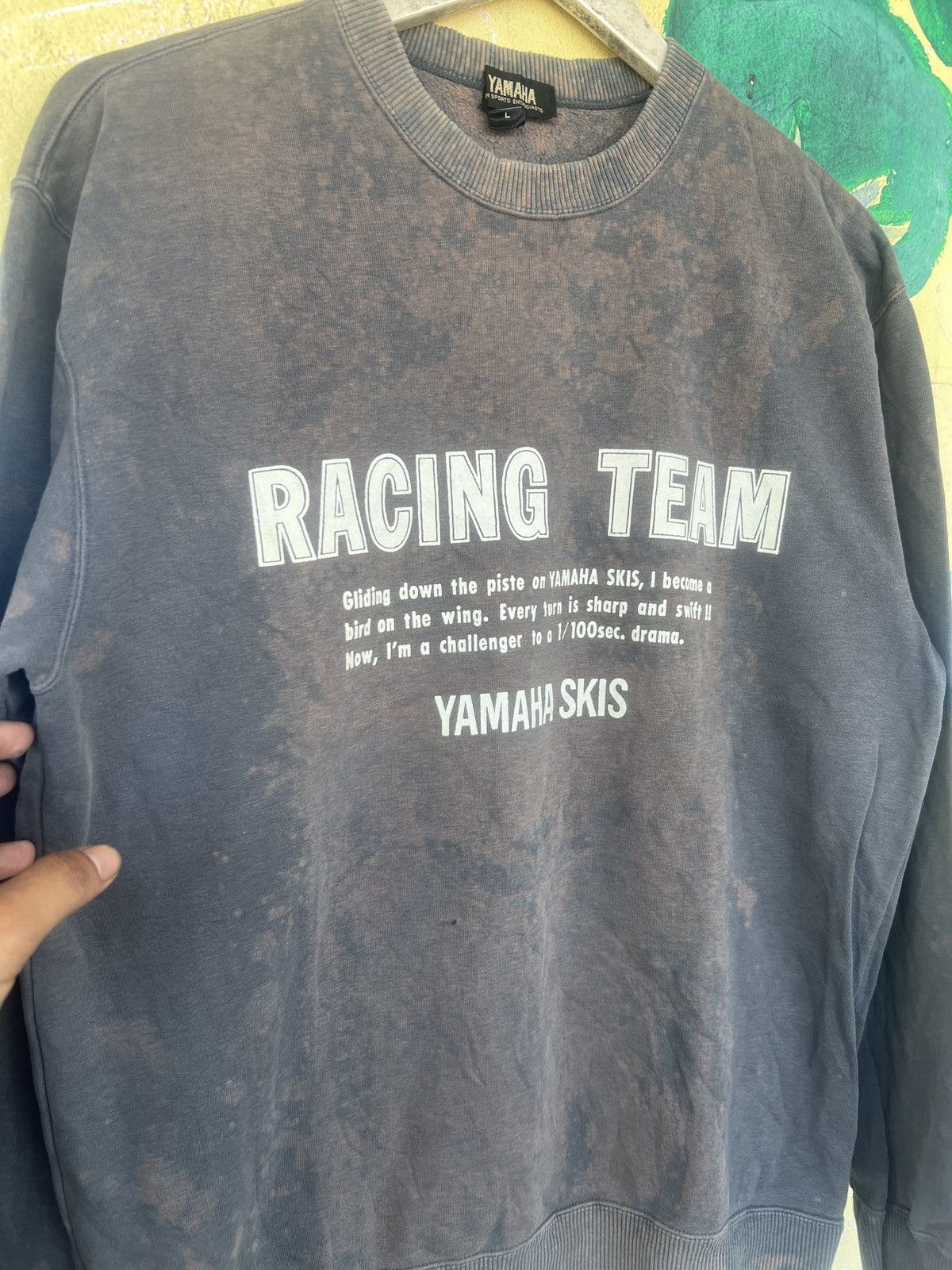 Japanese Brand × Vintage × Yamaha Vintage Yamaha Sweatshirt Size US L / EU 52-54 / 3 - 4 Thumbnail