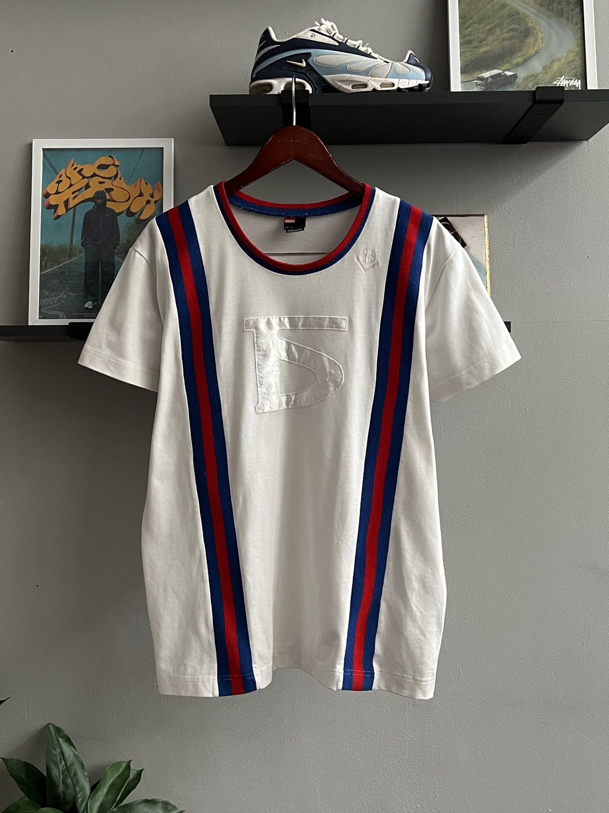 Diesel × Vintage Vintage T shirt Diesel Size US XL / EU 56 / 4 - 1 Thumbnail