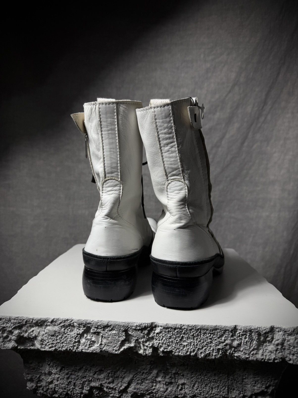Yohji Yamamoto Yohji Yamamoto x Hiromu Takahama 07AW Runway Boots Size US 9.5 / EU 42-43 - 6 Thumbnail