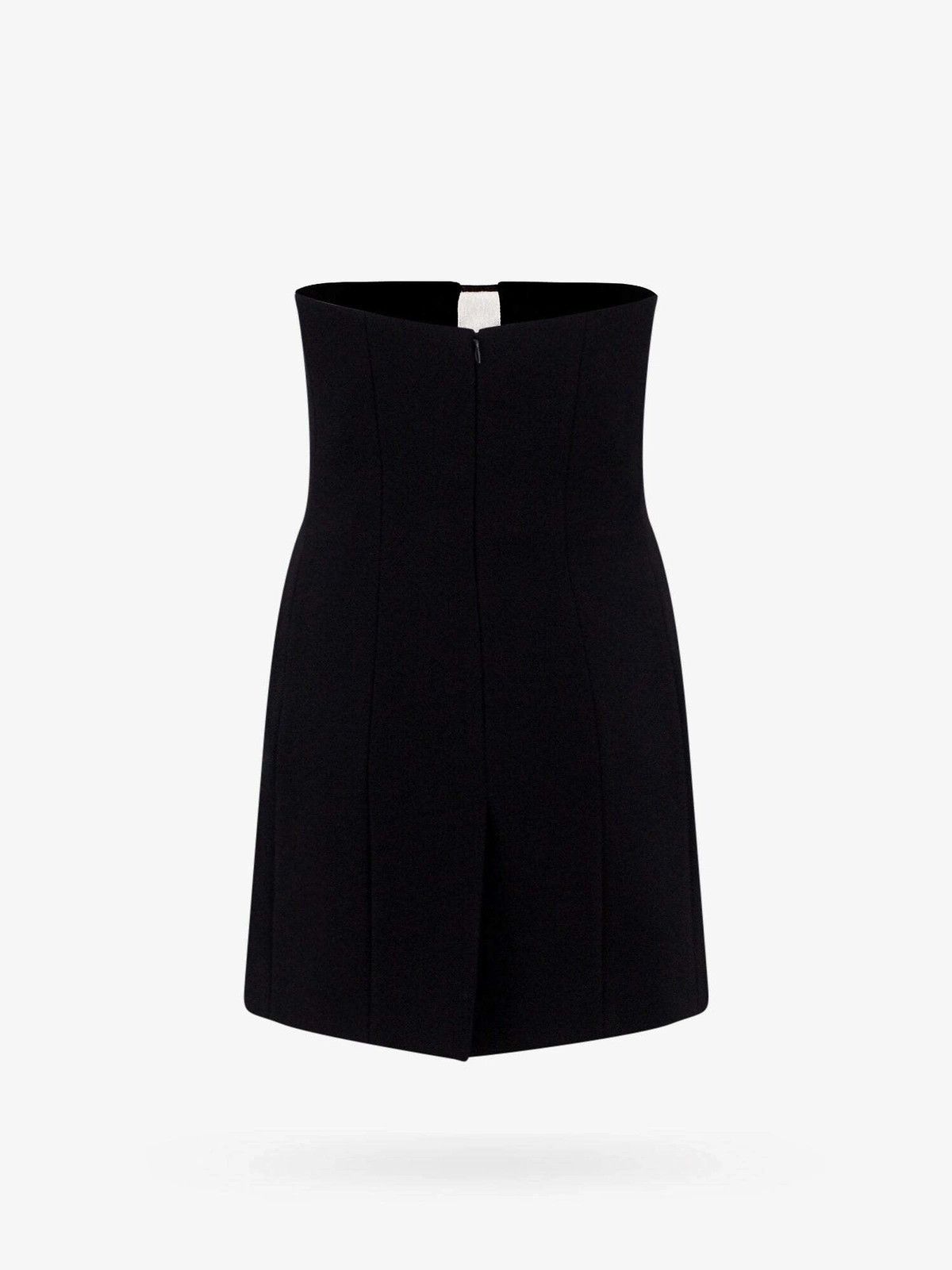 Salvatore Ferragamo o1y0326 Mini Dress in Black Size XS / US 0-2 / IT 36-38 - 2 Thumbnail
