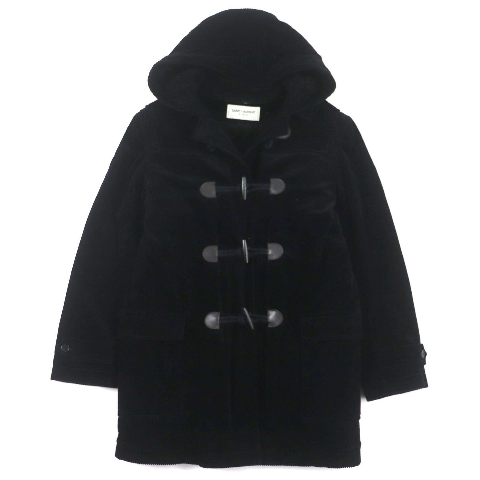 Yves Saint Laurent Saint Laurent Paris 529578 13985 14211 Mouton Corduroy Duffel Coat Textile Outerwear 529578 13985 14211 DUTY FREE for USA