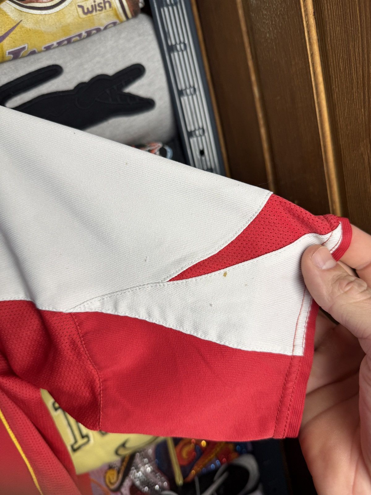 Nike 90s Nike Arsenal O2 Total 90 Soccer Jersey Y2K Drill 90s Size US S / EU 44-46 / 1 - 18 Thumbnail