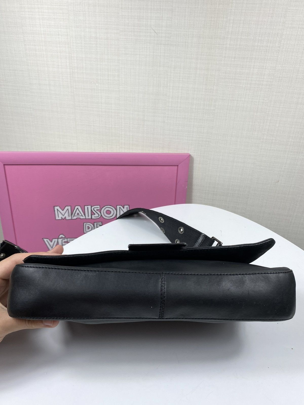 Dior × Vintage Christian Dior Black Street Chic Size ONE SIZE - 12 Thumbnail