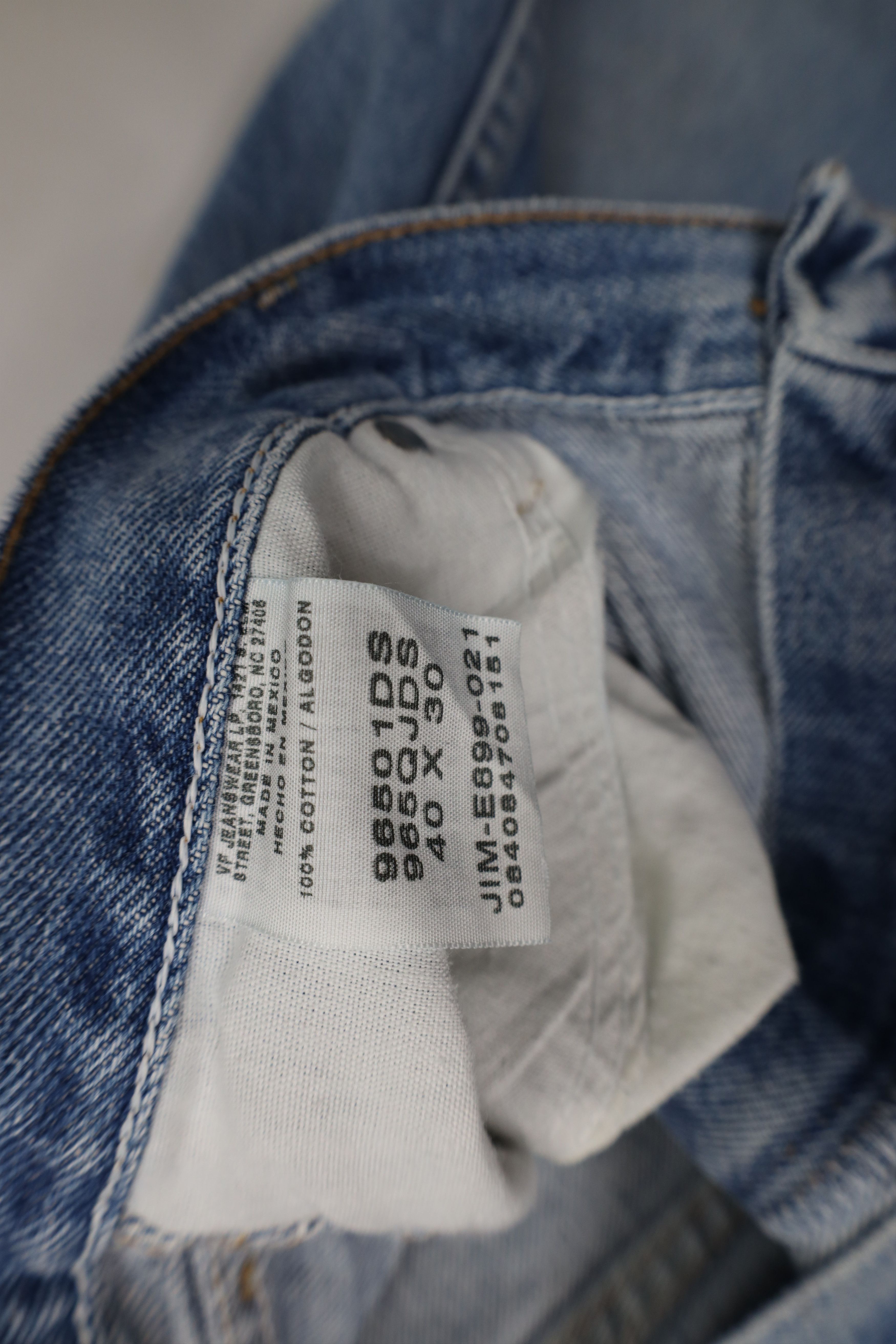 Wrangler Vintage Y2K Wrangler Cut Western Denim Jeans Blue Cotton Size US 40 / EU 56 - 10 Thumbnail