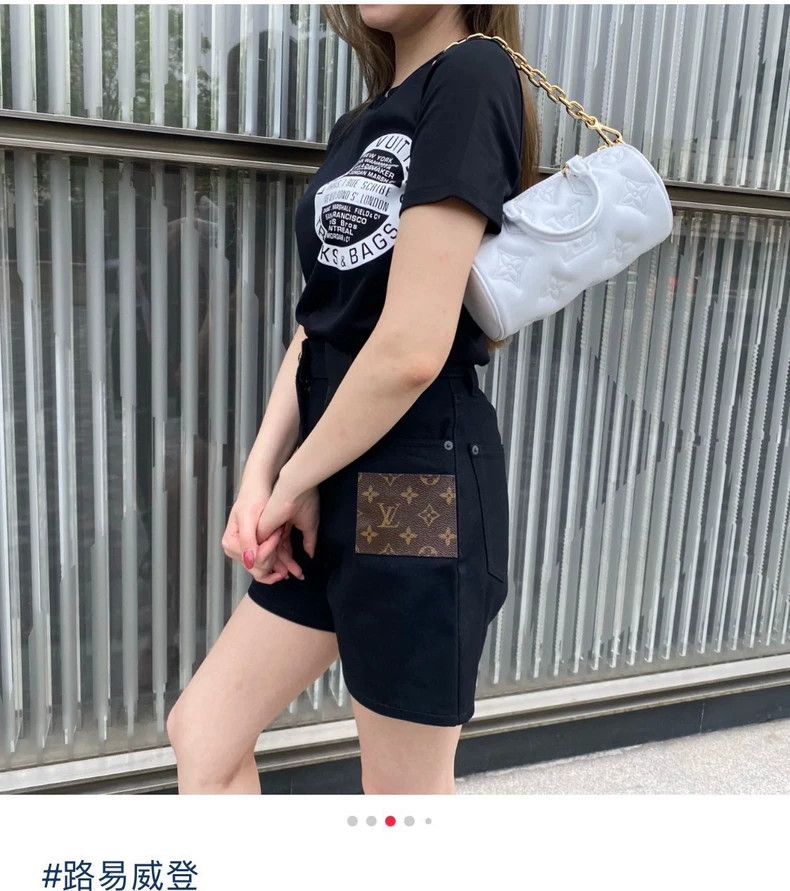 Louis Vuitton Louis Vuitton Black printed short sleeves 2503-Nextarrow Size US XS / EU 42 / 0 - 8 Thumbnail