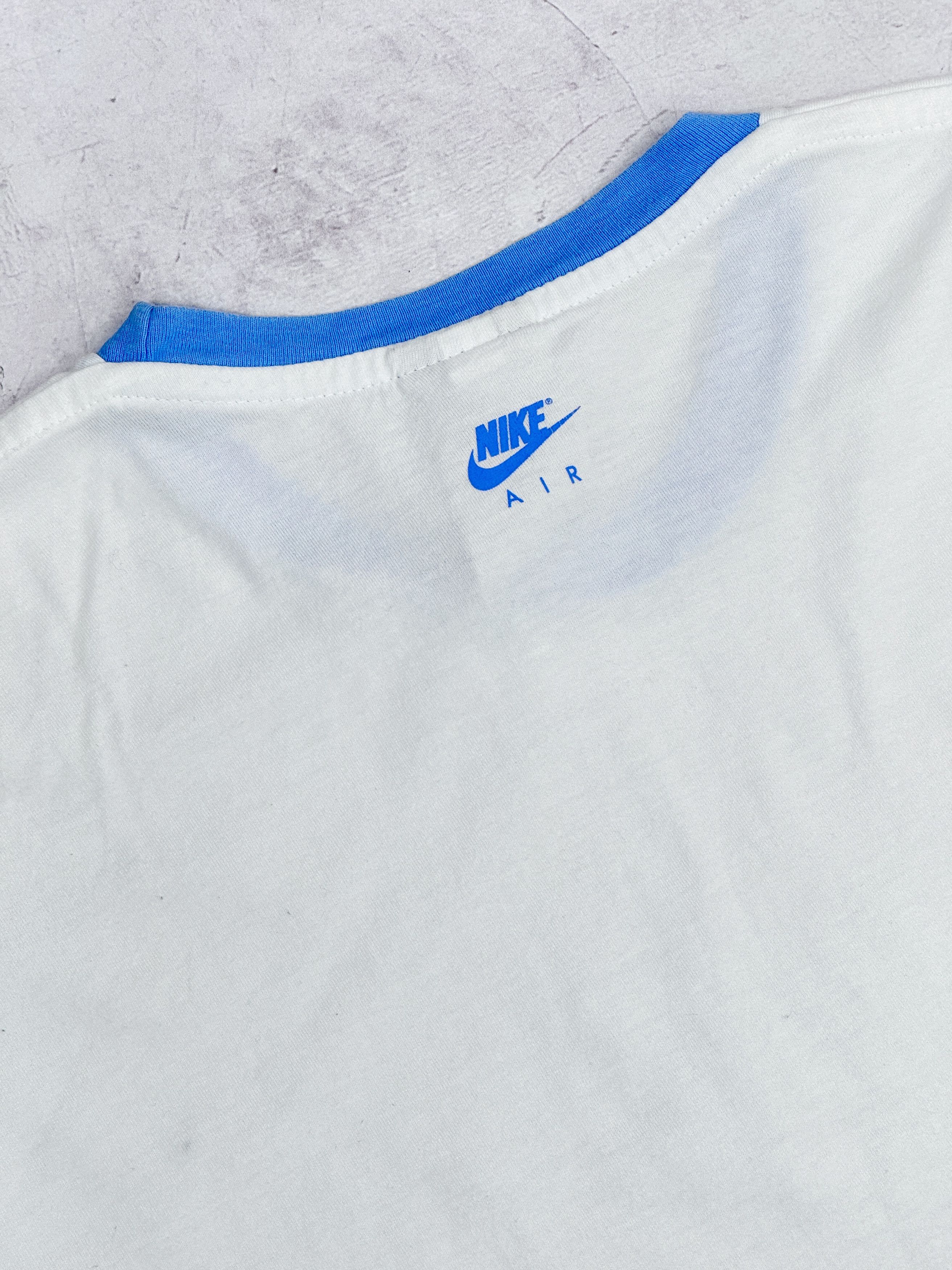 Nike × Vintage Y2K Nike Air T-Shirt Spellout Swoosh Logo Size US XL / EU 56 / 4 - 14 Thumbnail