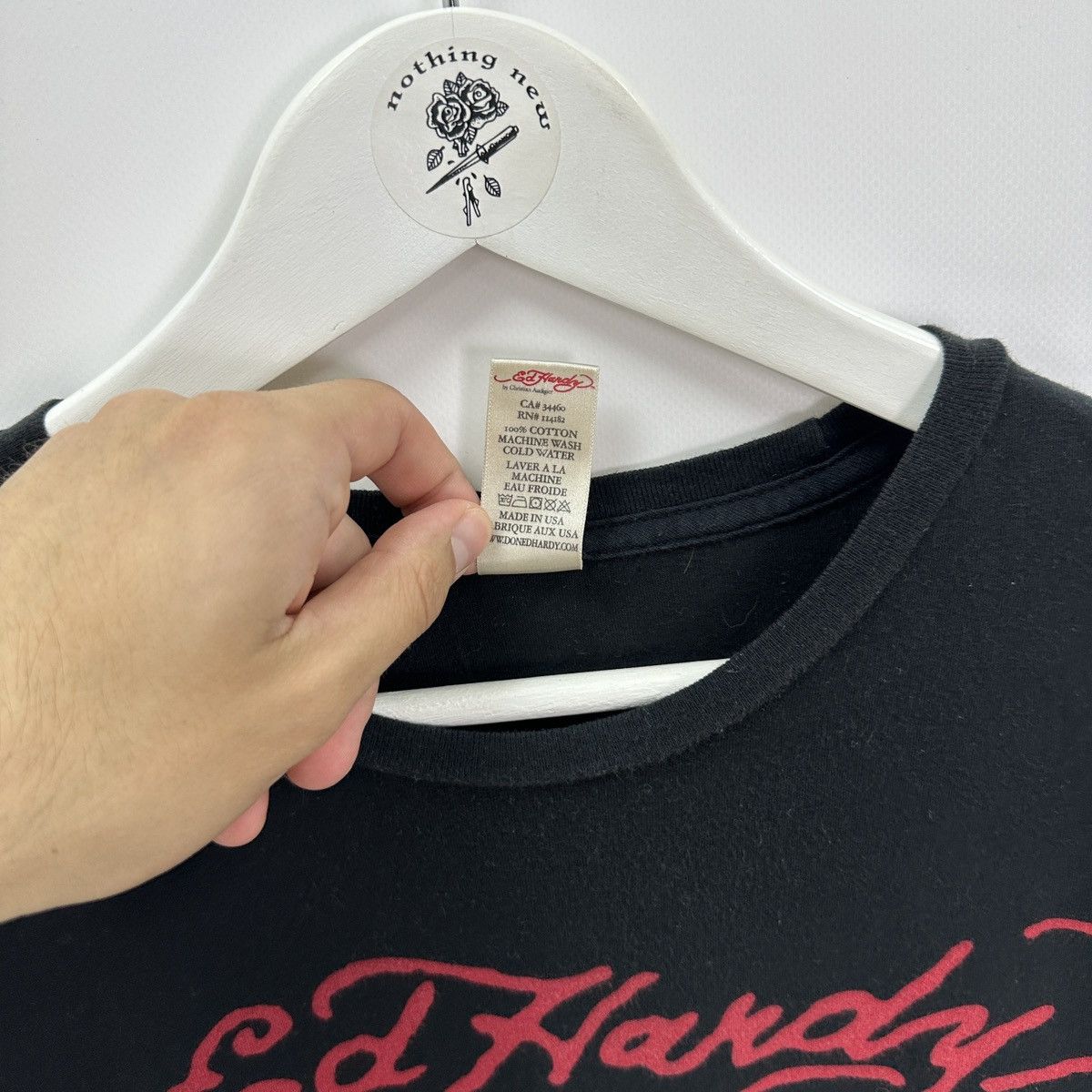 Christian Audigier Vintage 00s Ed Hardy Christian Audigier Japan sunshine tee Size US L / EU 52-54 / 3 - 6 Thumbnail