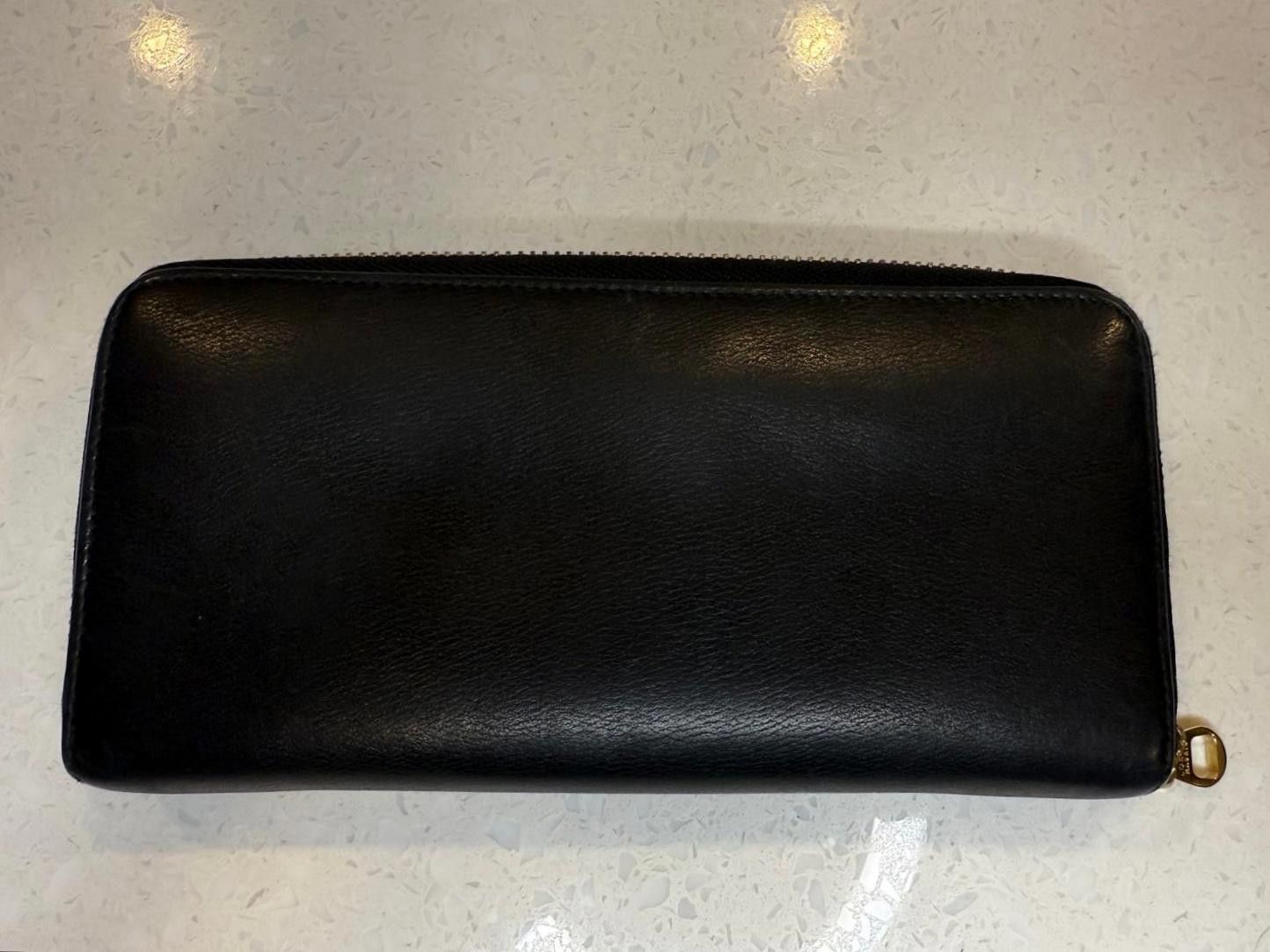 Loewe Loewe Amazona Anagram Long Wallet – Classic Black Leather Size ONE SIZE - 10 Thumbnail