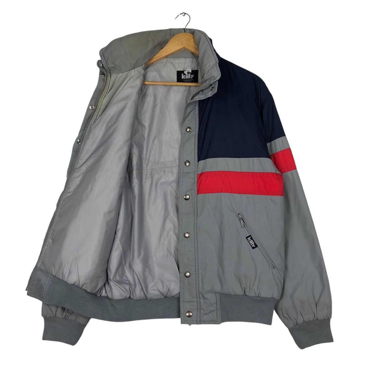 Asics × Japanese Brand × Vintage Vintage Kilty Racing Motor Sport Jacket Rare Medium Size US M / EU 48-50 / 2 - 9 Thumbnail