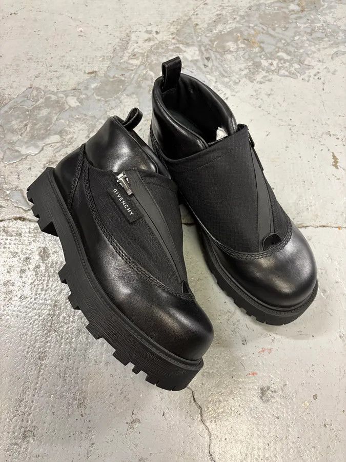 Givenchy Givenchy Black Storm Zip-Up Ankle Boots Size US 9 / EU 42 - 5 Thumbnail