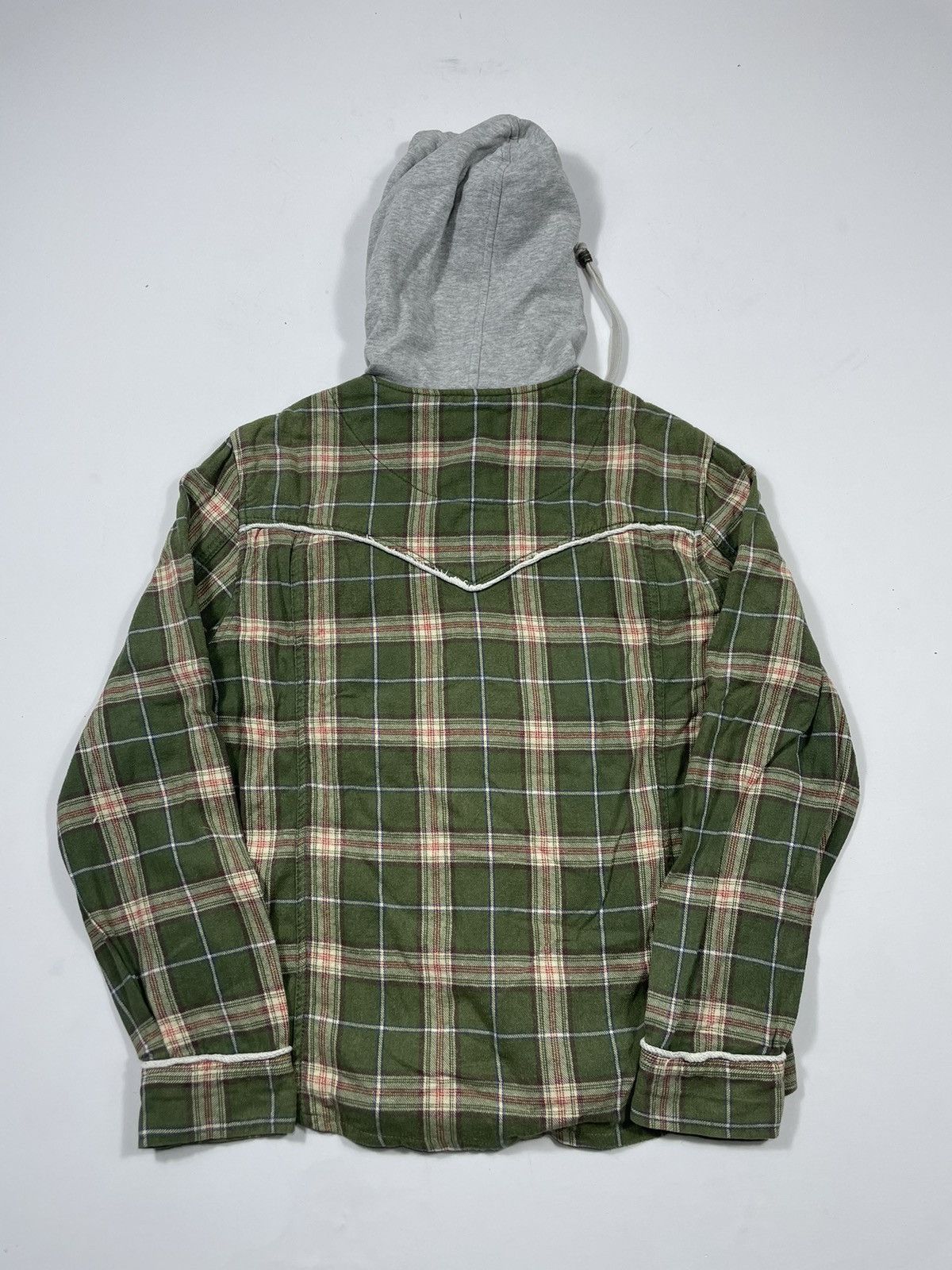 Edwin × Japanese Brand × Vintage Edwind Western Flanel Hoodie Size US M / EU 48-50 / 2 - 5 Thumbnail