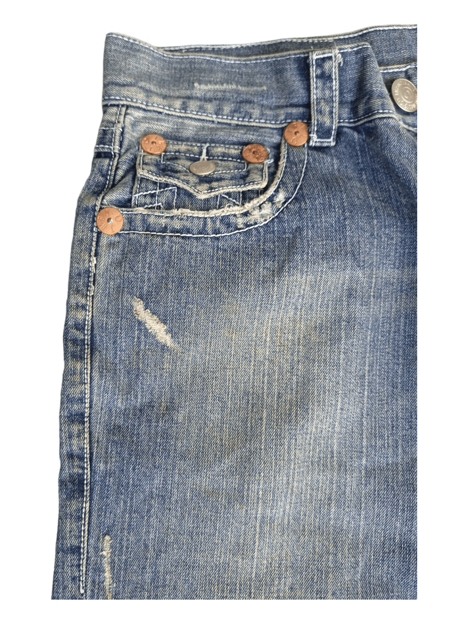Vintage Vintage True Religion Wide Jeans Size US 34 / EU 50 - 6 Thumbnail